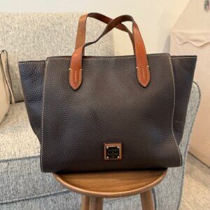 Dooney & Bourke Black Leather Purse Tote